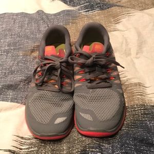 Nike free run sneakers size 7.5